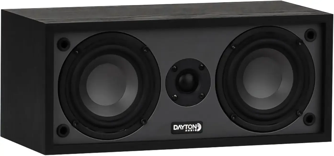 Dayton Audio Classic C40 Center Channel Speaker Black