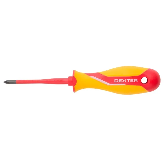 Cacciavite da elettricista PH1 DEXTER lama 5x80 mm L 220 mm