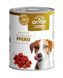 arriba mit Pferd für Hunde 6 x 800 g