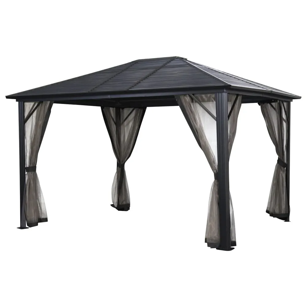 Tampa 10\' x 10\' Gazebo with Mosquito Netting