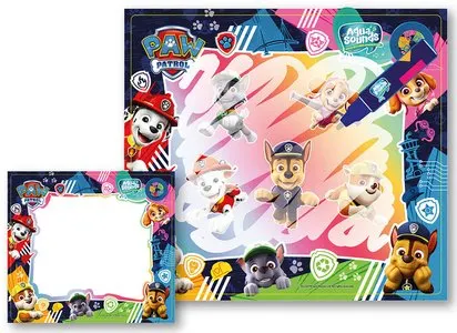 PAT' PATROUILLE - TAPIS AQUASOUND 45 X 50 CM