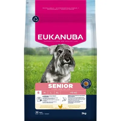 Eukanuba Premium Nutrition Senior Small Breed au poulet