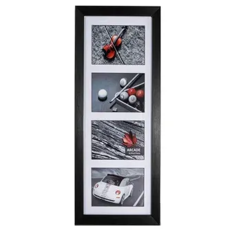 Image Arcade Multi Photo Frame Black 8x20