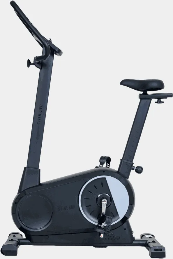 S Line 600 Upright Bike, spinningsykkel - Svart