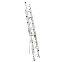 Escalera 2.4 m 16 P de Extensión Aluminio Tipo III 150 kg Truper