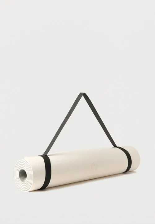 Yogamatte - beige/grey