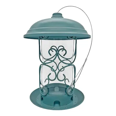 Valley Splendor Bird Feeder Wood Hanging Seed/Suet Suet feeder - 2-lb 2-cake Capacity