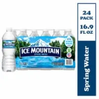 Ice Mountain 100% Natural Spring Bottled Water