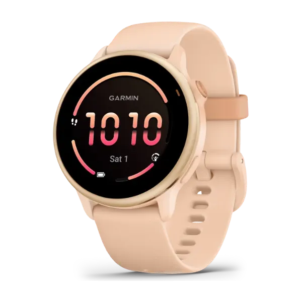 Garmin Vivoactive 6 sportsklokke, rosa/rosa AMOLED
