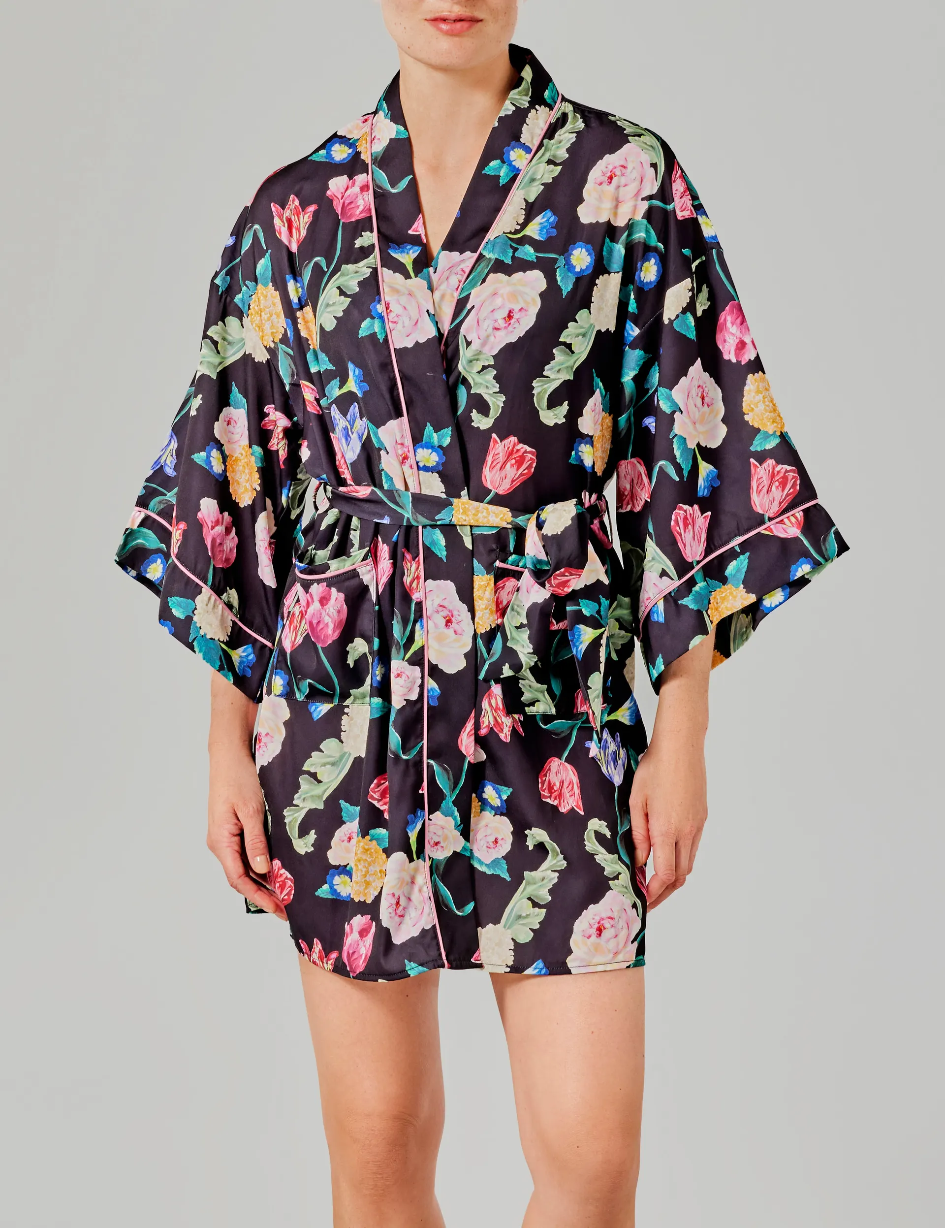 Tessa kimono zwart