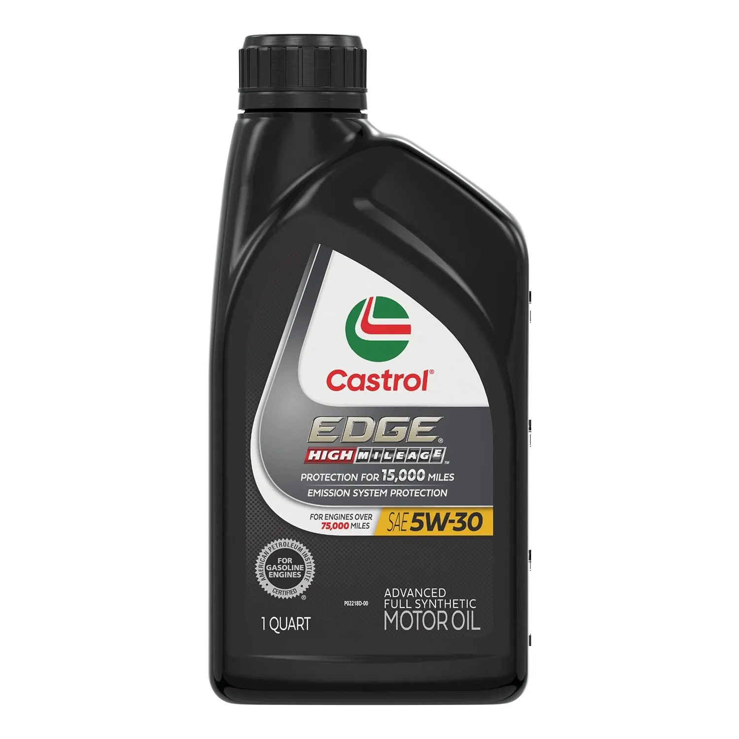 Castrol EDGE High Mileage Full Synthetic 5W-30 Motor Oil 1 Quart