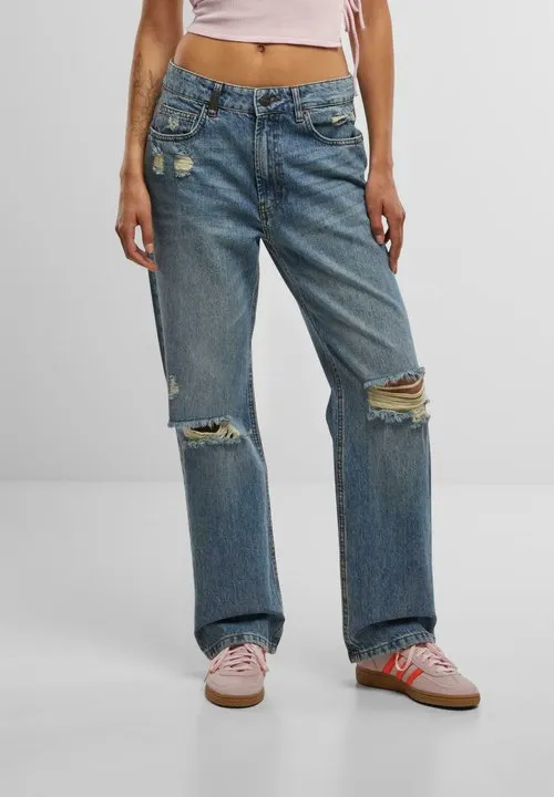 EDA DESTROYED - Jeans relaxed fit - mid blue