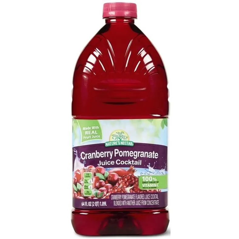 Nature's Nectar Cranberry Pomegranate Juice Cocktail