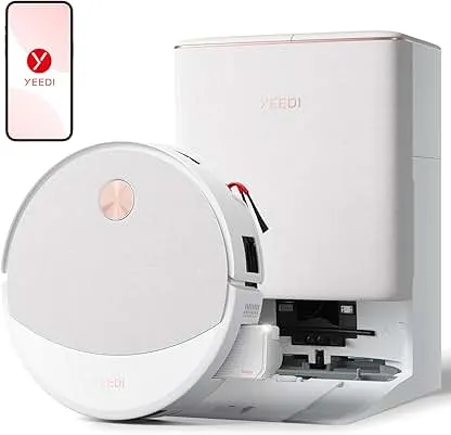 Yeedi M16 Infinity Robot Vacuum & Mop, 30000Pa Bla…