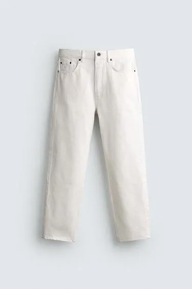 STRAIGHT ANKLE FIT JEANS