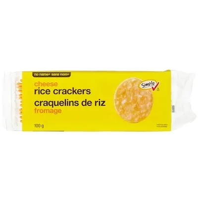 Cheese Rice Crackers
