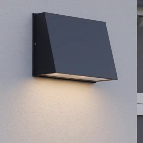 Canarm Inc. Kit Black Integrated LED Outdoor Wall Light