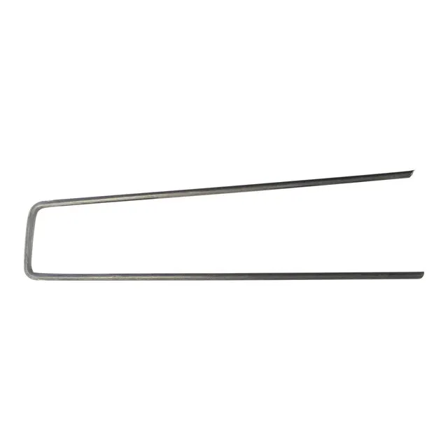 Graffa a U per fissaggio in acciaio verde L 0.15 m, 20 pezzi