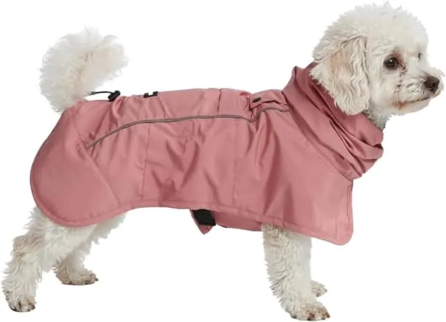 Spark Paws Dog Raincoat, Waterproof Windproof Rain Jacket, for Small Medium Large Extra Large Dogs, Reflective Breathable Full-Bo…
