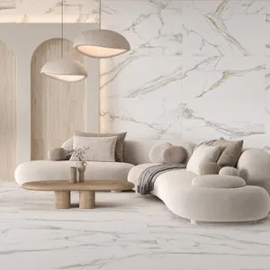 Suelo/Azulejo porcelánico Vogue efecto mármol blanco 60x120 cm C1