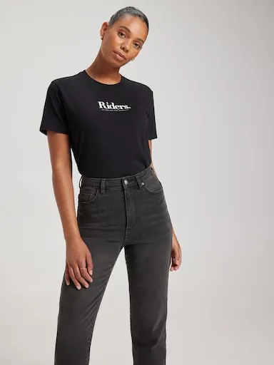 Riders By Lee Mom Jean In Baxter Black