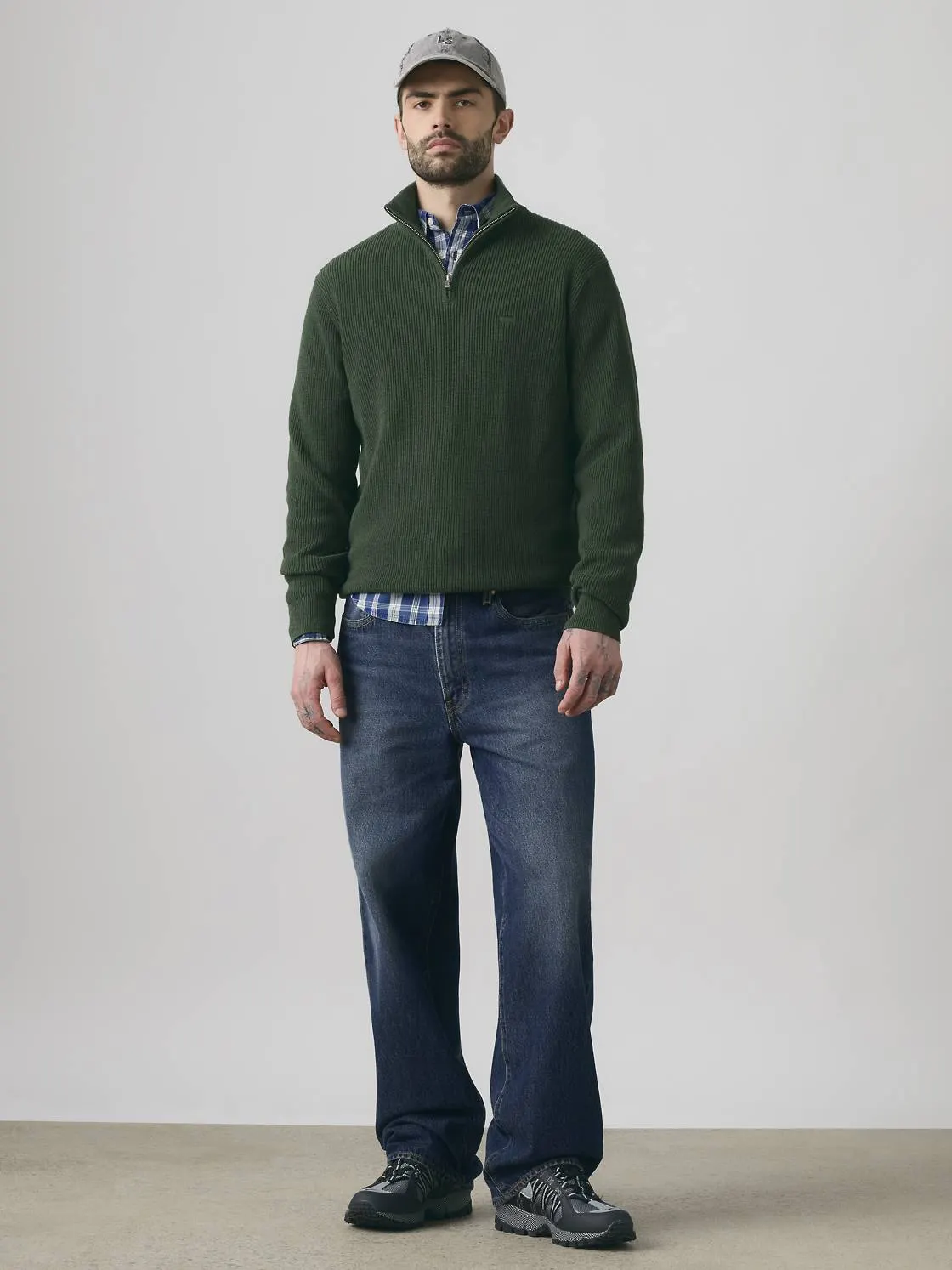 Housemark Quarter Zip Sweater