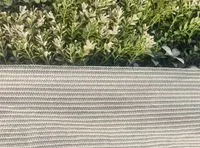 Schattierungsnetz Sonnensegel mit UV-Schutz und luftdurchlässigem PE-Gewebe, ca. 3 x 3 m – Grün
