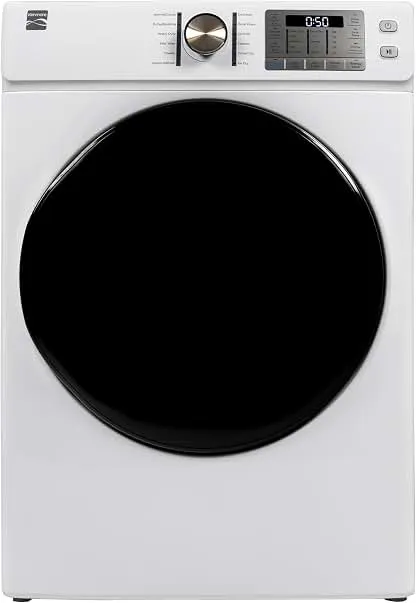Kenmore 8.0 cu. ft. Front Load Gas Dryer - White | Wrinkle G…