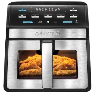 Gourmia 8-Quart Digital Air Fryer with Window & Light