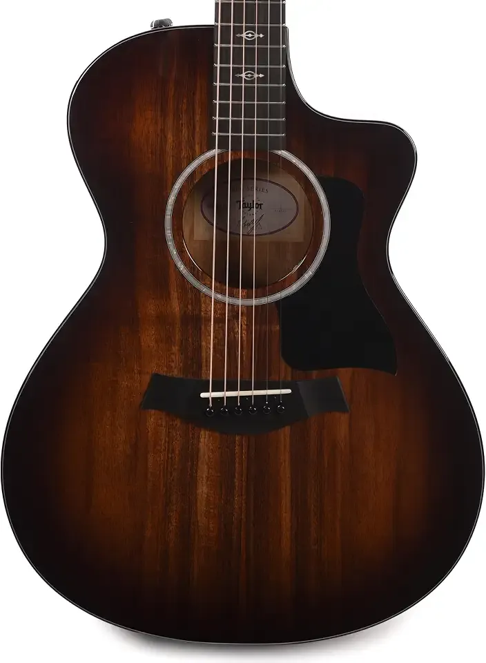 Taylor 222ce-K DLX Grand Concert Acoustic-electric Guitar - Tobacco