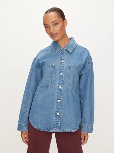 Rae Denim Shacket