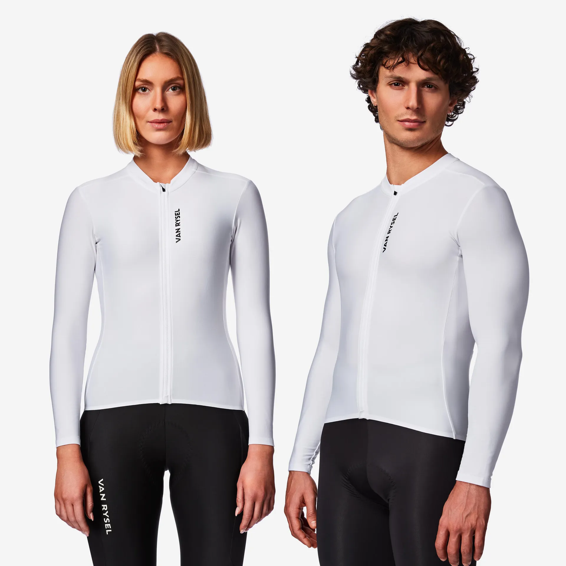 VAN RYSEL Unisex dres na silniční cyklistiku s dlouhým rukávem RCR-R 2 do chladného počasí
