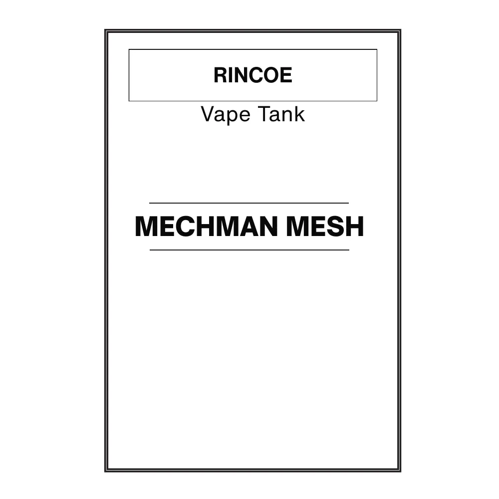 Rincoe Mechman Mesh Tank