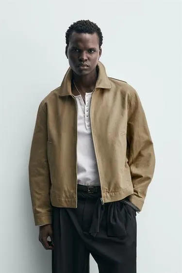 GEOMETRIC JACQUARD JACKET