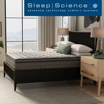 Sleep Science 13" Align IQ Euro Top Memory Foam Mattress