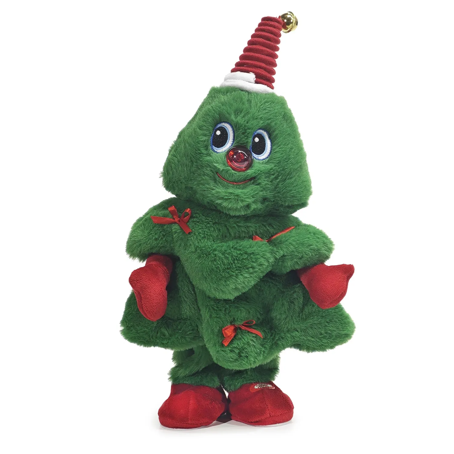 Albero Natalizio Musicale con Luci e Movimento h38 cm