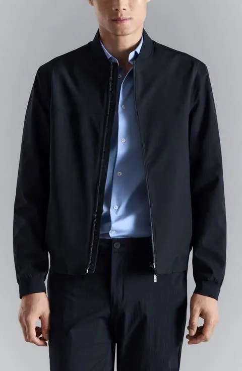 Water Repellent Bomber Jacket