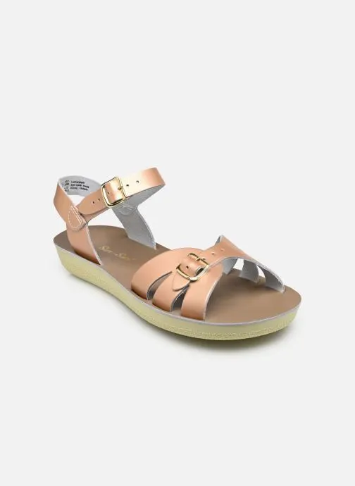 Platte sandalen Boardwalk Adult dames goud en brons
