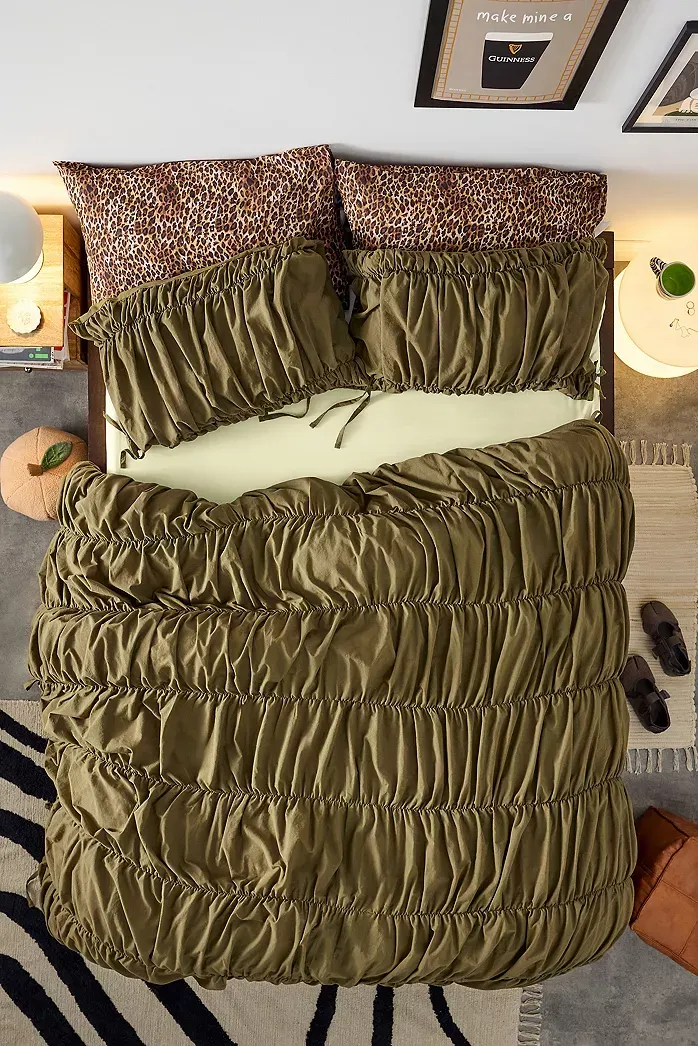 Set Copripiumino Arricciato