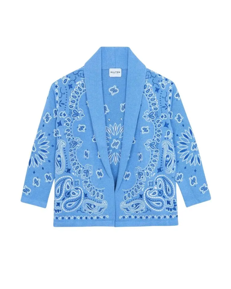 Vest Cody Bandana Bico - Sky Blue