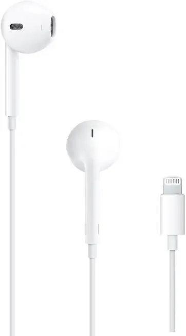 EarPods Headphones with Lightning Connector | Wired Ear Buds for iPhone with Built-In Remote to Control Music, Phone Calls, and Volume