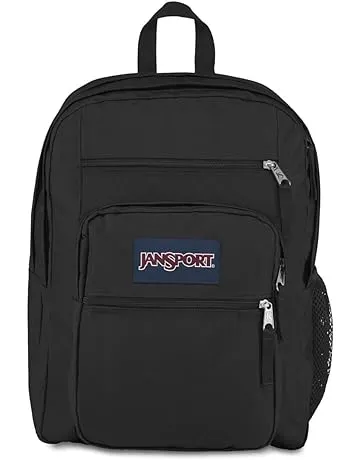 JanSport Laptop Backpack - Computer Bag with 2 Compartments, Ergonomic Shoulder Straps, 15” Laptop Sleeve, Haul Handle - Black