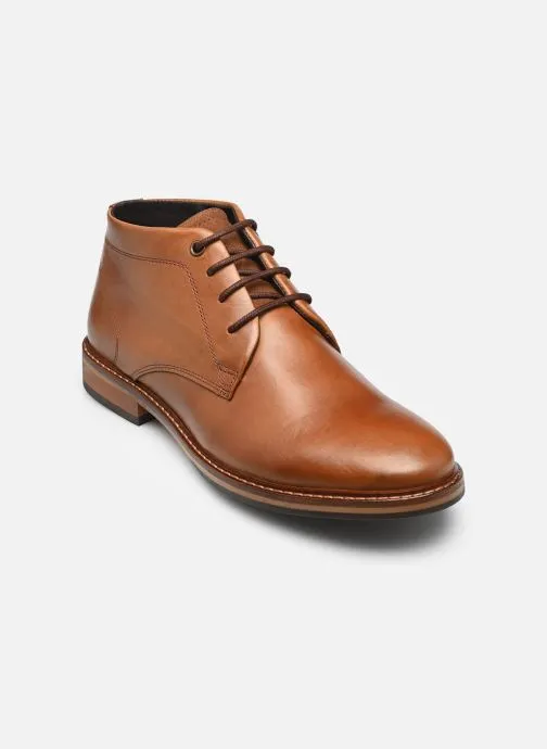 Enkellaarzen en laarzen WARTIN heren bruin