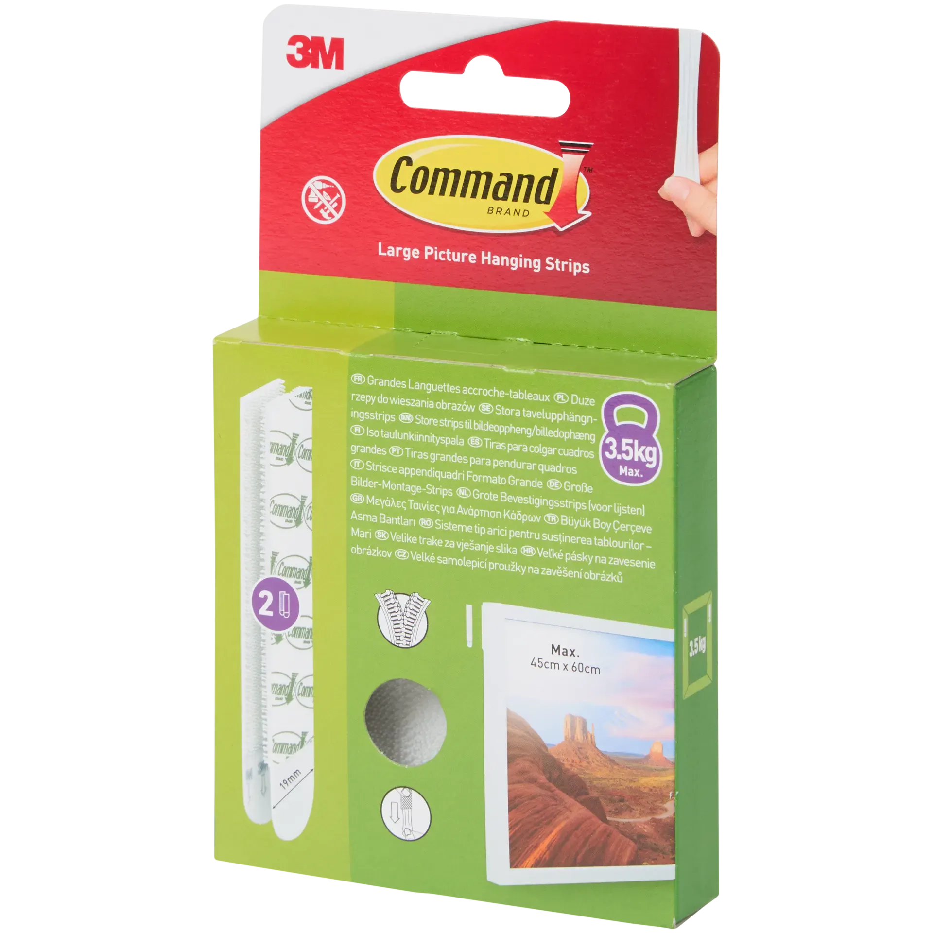 Strisce adesive per cornici 3M Command Large
