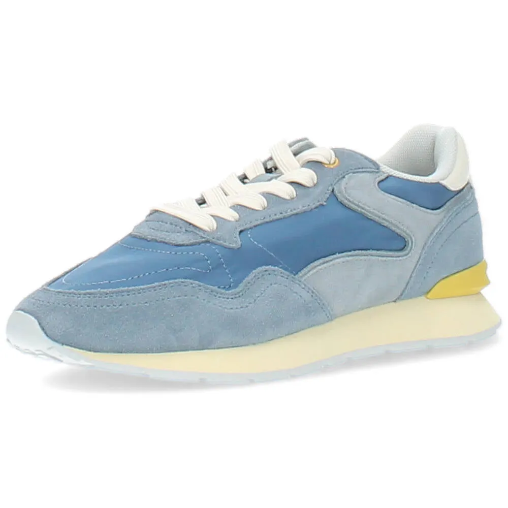 blauwe sneaker