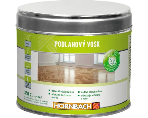 Vosk na podlahu Hornbach 350 g ekologicky šetrné