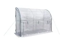 XXL Ganzjahres-Gewächshaus mit isolierender Bodenmatte, ca. 300x100x200 cm – Transparent