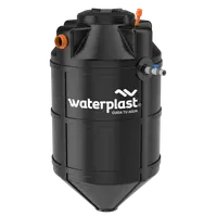 Biodigestor autolimpiante. 600 l negro