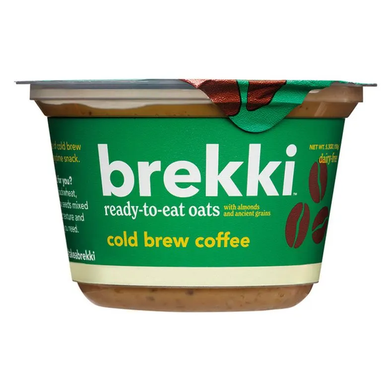 Brekki Cold Brew Coffee Overnight Oats