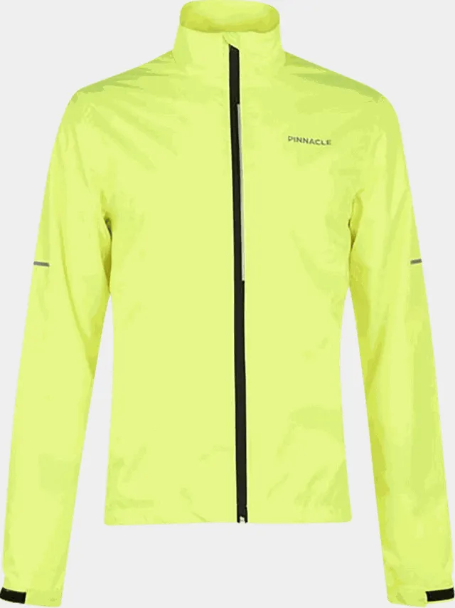 Waterproof Cycling Jacket Mens, sykkeljakke - Gul